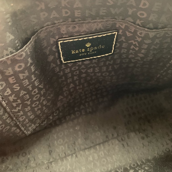 Black and Cream Kate Spade crossbody bag - Picture 4 of 4